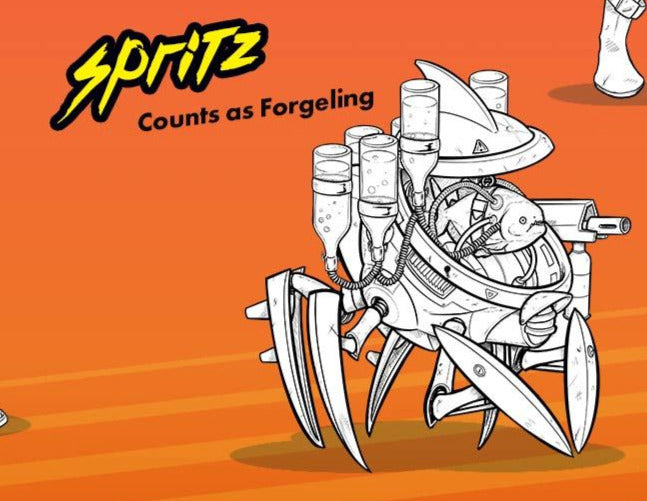 Spritz (Alt Forgeling) Single Model From the Malifaux Nightmare Edition 1988 Box