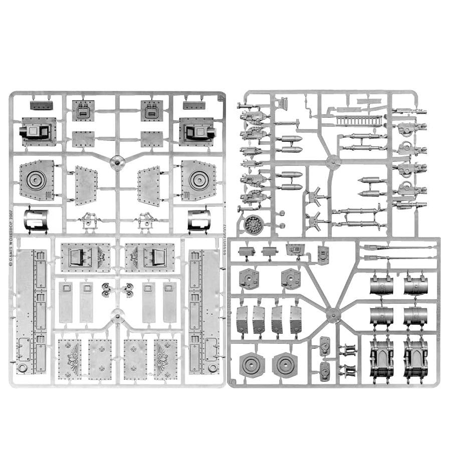 Baneblade Sponsons And Accessories