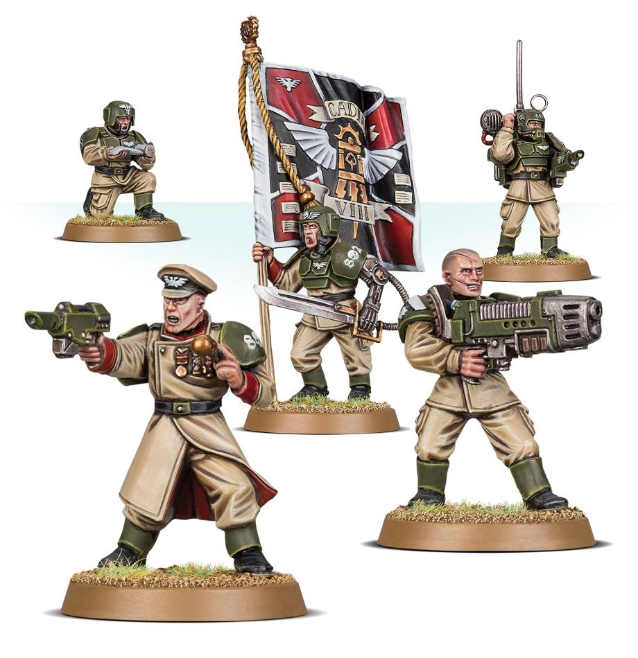 Cadian Command Squad