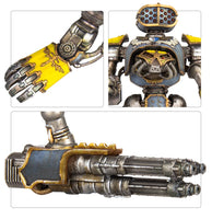 Reaver Titan Weapons Gatling Blaster, Power Fist, Laser Blaster and Apocalypse Missile Launcher
