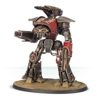 Reaver Titan Weapons Melta Cannon, Chainfist, Volcano Cannon and Turbo Laser
