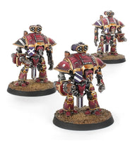 Questoris Knights with Thunderstrike Gauntlets and Rocket Pods
