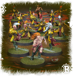 The Athelorn Avengers - Wood Elf Blood Bowl Team