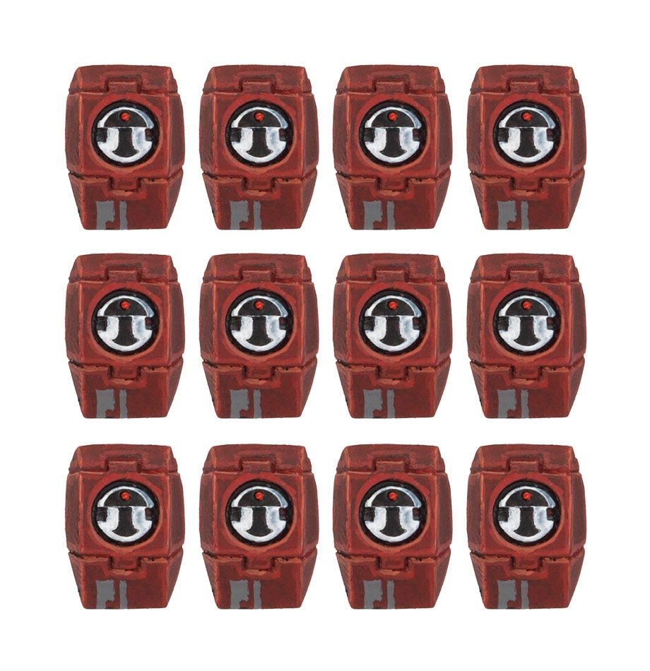 Farsight Enclave Fire Warriors Shoulder Pads