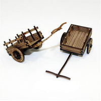 Peasant's Ox Cart 28mm