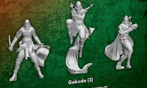 Gokudo - 3 Models from the Yan Lo Core Box - M3E