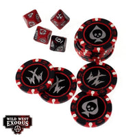 Wild West Exodus: Fortune Chips & Dice Set