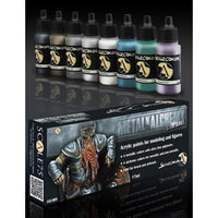 METAL and ALCHEMY STEEL paint set