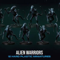 Alien Warriors (12 Plastic Models)